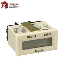 德力西电气 超小型电子累时器；CDAT1-2 9999.99H