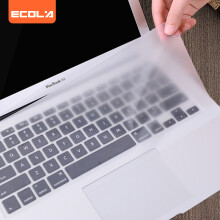 宜客莱（ECOLA）笔记本通用键盘保护膜适用联想拯救者小新Thinkpad华硕戴尔惠普15.6-17.3英寸KB-EL001WL透明