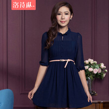 LUXLEAD洛诗琳2014秋装新品精美蕾丝拼接钉