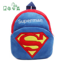 乌龟先森 儿童小学生包包超人蝙蝠侠毛绒玩具