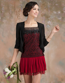 2013夏装新款女装 薄款<em>长袖小外套开衫</em>披肩 网