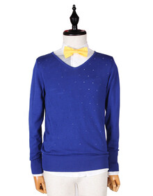 VS男装 秋冬新款 多色<em>男士V领针织</em>衫修身线衫