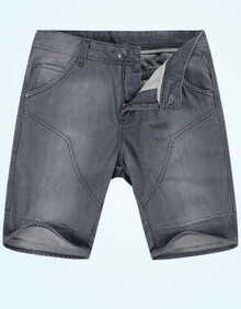 七匹狼牛仔<em>短裤</em> 夏季<em>新款</em> <em>男士</em>纯棉透气休闲五