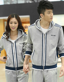 【麦图】春季时尚男女运动<em>卫衣</em>套装 <em>韩版</em>情侣
