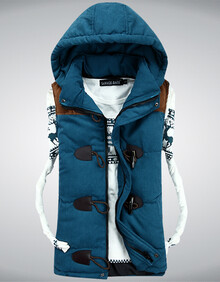 2014春装男外套男<em>羽绒</em>棉<em>马甲</em>韩版修身<em>加大码</em>