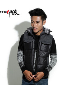 秋冬休闲加厚男士<em>马甲</em>保暖<em>棉衣马夹</em>外套在京东