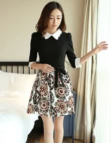 伊丝曼 【<em>货到付款</em>】2014<em>春季</em>新品<em>女装</em>修身印