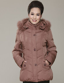 圣诞狂欢季 兰可琪中老年<em>女装</em>冬装<em>羽绒服</em>中年