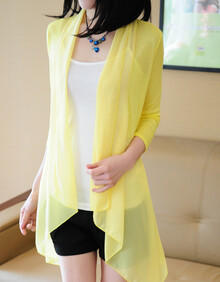 <em>货到付款</em> 洛梨 2014春装新款<em>女装</em> 七分袖外搭开