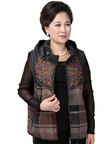 兰可琪 2014<em>新款</em>中老年<em>女装秋装</em>夹克 中年<em>女装</em>