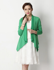 姿妮春装2014女装新款长袖女款<em>针织衫外套女</em>