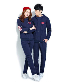 货到付款 <em>韩版</em>时尚修身<em>开衫</em>卫衣<em>外套</em>情侣套装