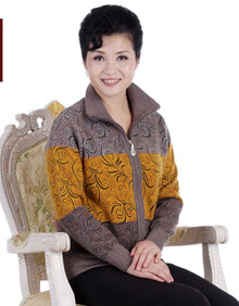 尚菊 中老年<em>女装</em>羊毛衫<em>中年</em>女冬装<em>针织衫</em>老年