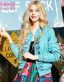 2016春季妖精的口袋 短外套 女装 服饰内衣 【