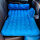 蓝色有挡植绒款+头枕+储物墩