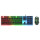 USB鼠标+键盘-GTX350发光球帽黑