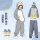 企鹅分体套装（加厚珊瑚绒）+棉鞋