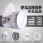 橡胶款-防尘毒面具1套+50片圆形科技KN95滤棉