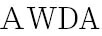 AWDA 銀戒指