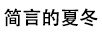 簡言的夏冬 女士T恤