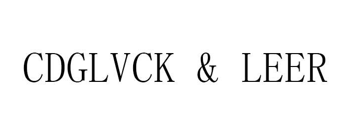 CDGLVCK&LEER 男士休閑鞋