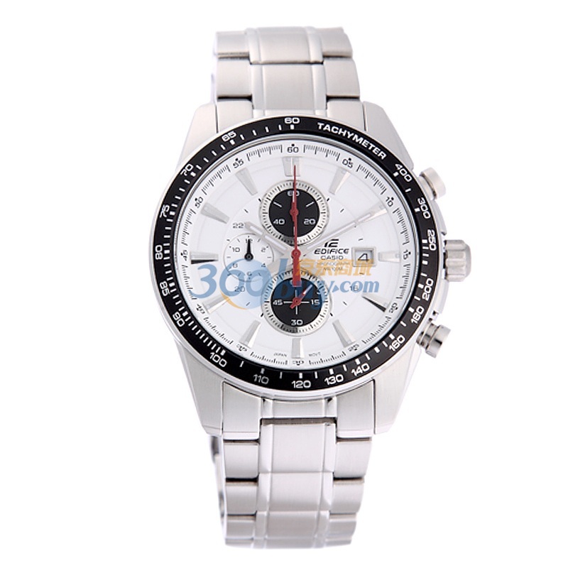 卡西欧(casio)手表 edifice系列商务三眼计时石英男表ef-547d-7a1