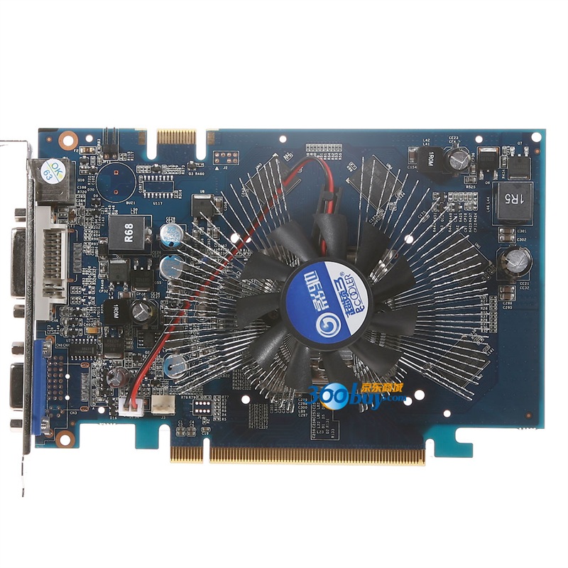 影驰(galaxy)9500gt准将版 625/1600 128m/128位 ddr3 pci-e显卡