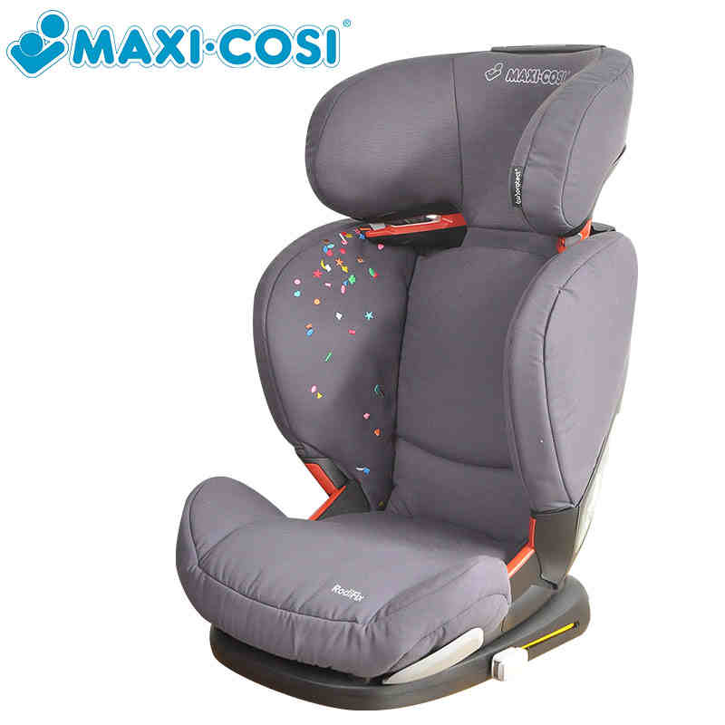 荷兰进口maxi-cosi 迈可适 罗迪斯isofix 婴儿 儿童汽车安全座椅 灰色