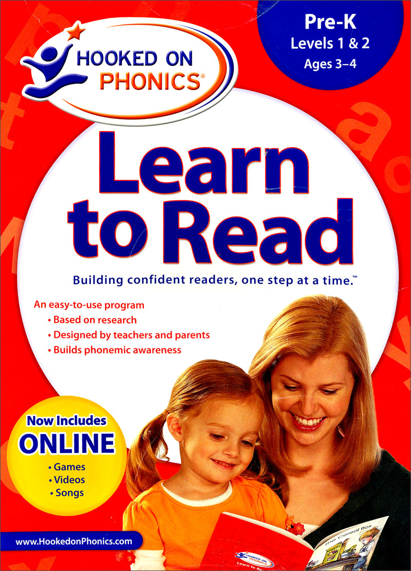 hooked on phonics: learn to read, pre-k complete 迷上自然发音法