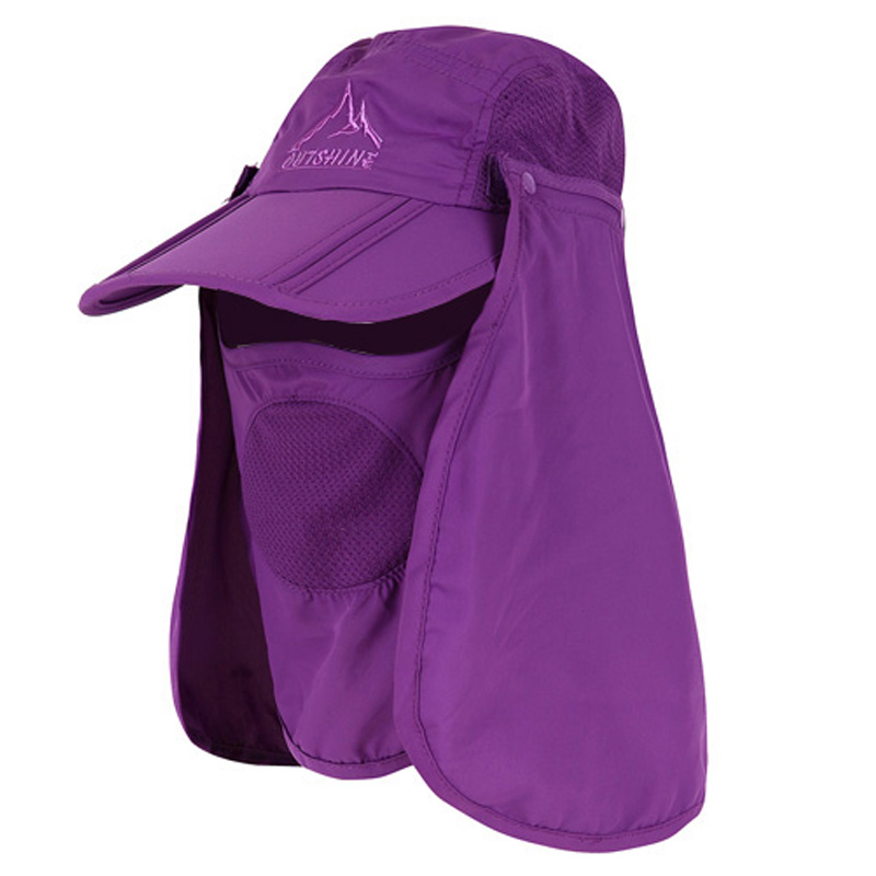 奥特山(outshine)户外男女款透气遮阳帽登山速干丛林帽防晒防雾霾渔夫