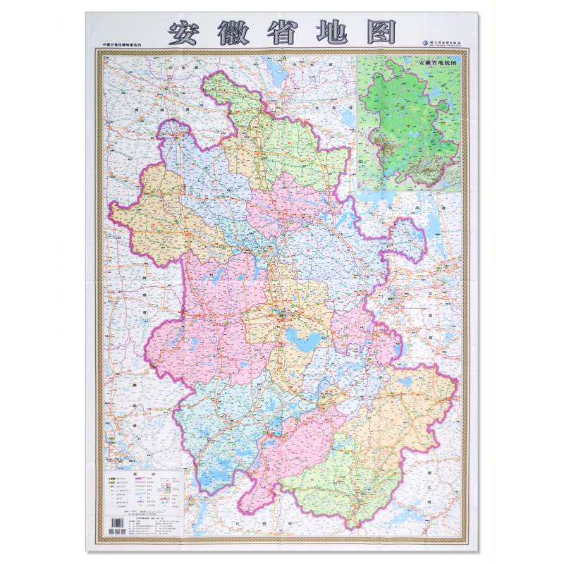 丝绸地图 安徽省地图图片