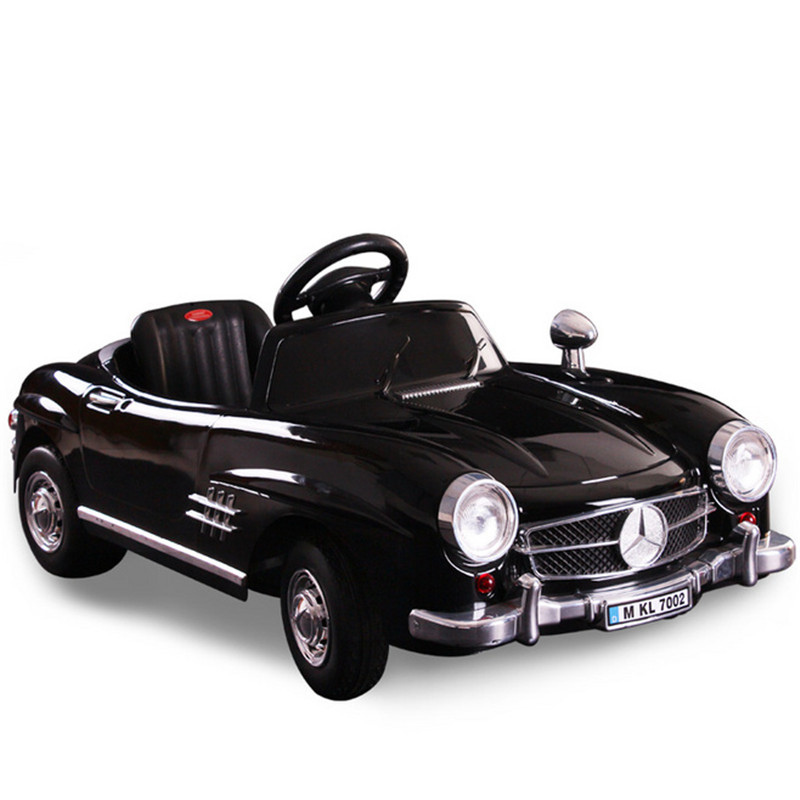 快乐年华奔驰300sl四轮儿童电动车童车宝宝玩具车电动汽车遥控可坐