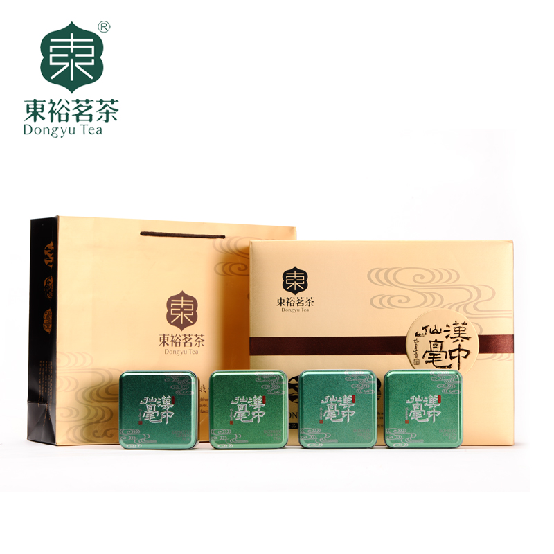 2021新茶上市东裕茗茶明前绿茶汉中绿茶仙毫午子仙毫雀舌茶叶礼盒装