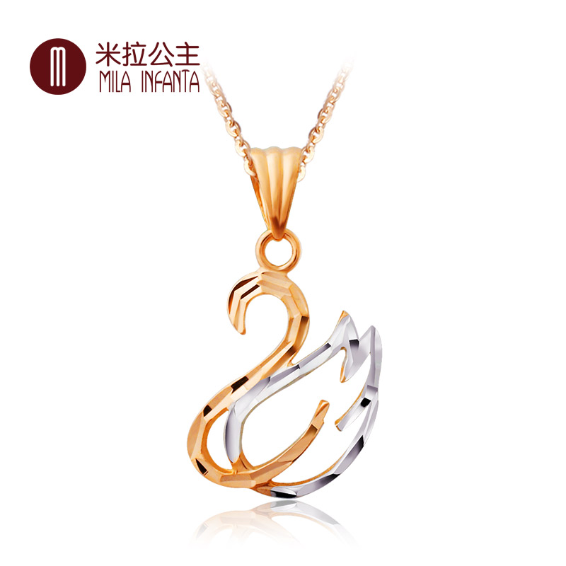 施华洛世奇天鹅彩金项链水晶掉了怎么办-施华洛世奇天鹅项链银链变暗怎么办 _感人网