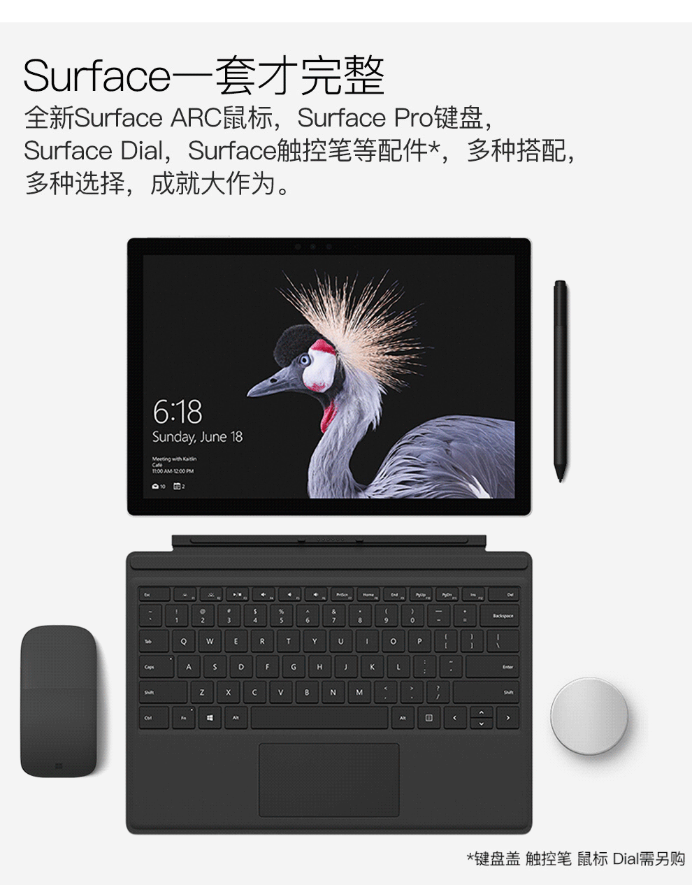 微软surface pro (i5/8gb/128gb/专业版新)