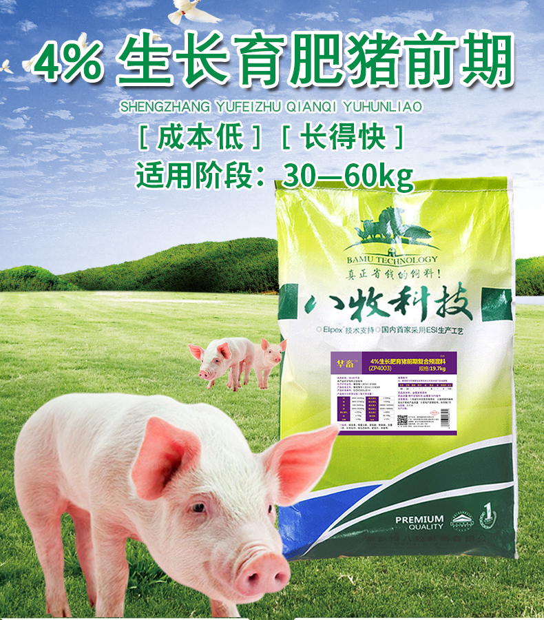 供应 肥猪浓缩料 4%生长育肥猪前期-饲料添加剂交易网