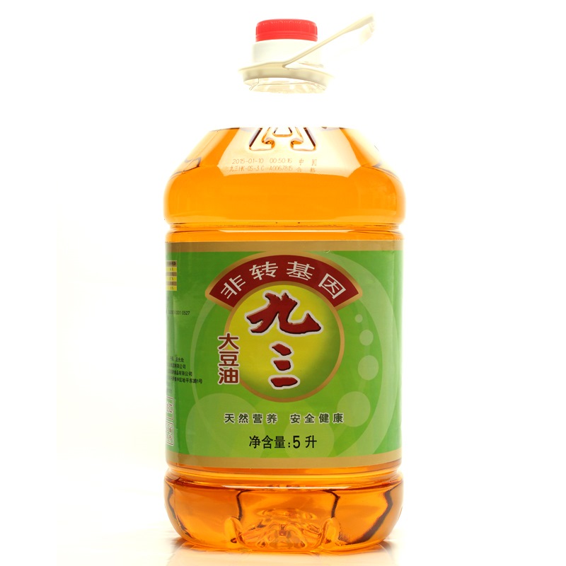 九三 非转基因 大豆油 三级 5l