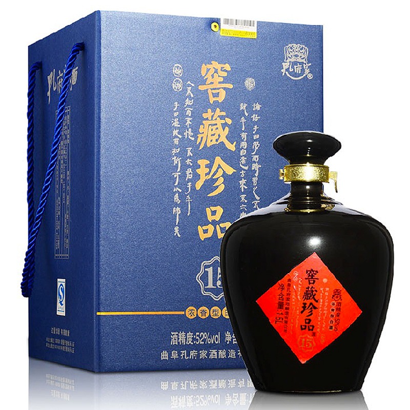 孔府家酒窖藏珍品十五年1500ml*1瓶