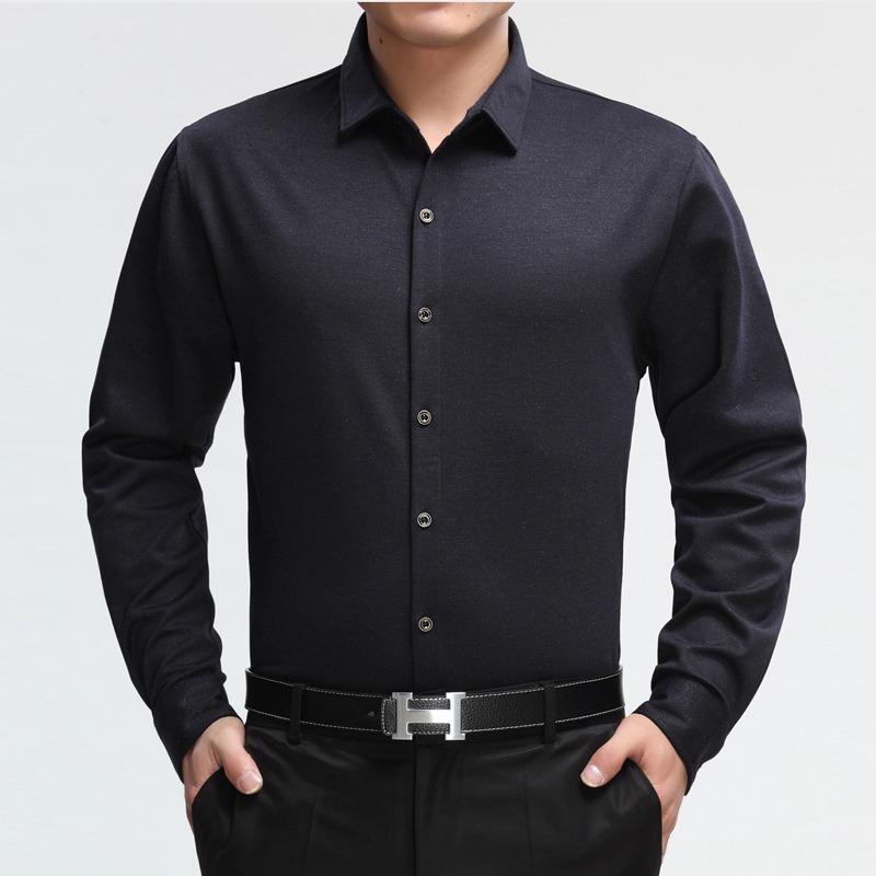 50岁男人都穿什么样的衬衫啊-50岁的男人适合