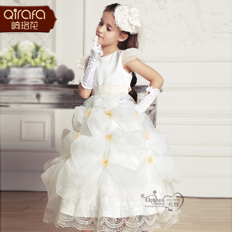 婚纱礼服公主裙女童演牌子品质好 新款好用