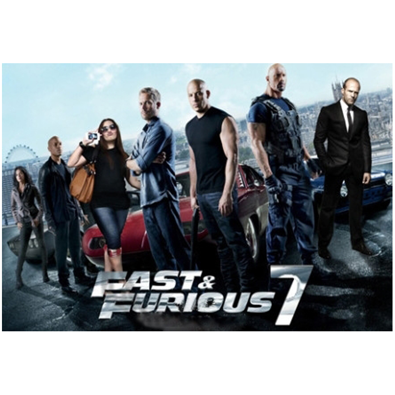 预售 蓝光电影 速度与激情7/狂野时速/玩命关头furious7 全区铁盒