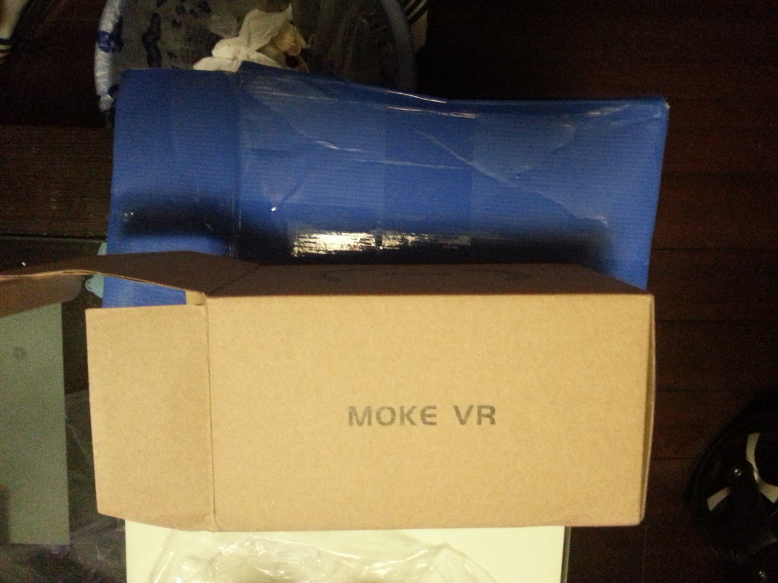 MOKE 迷你vr 虚拟现实智能VR眼镜3D头盔 属