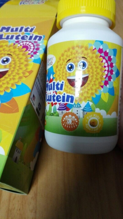 美国原装进口莱思纽卡咔由婴幼儿童叶黄素酯软