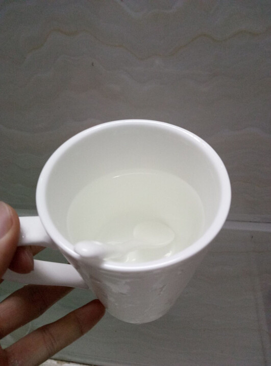 莲泽 陶瓷咖啡杯子 陶瓷\/马克杯 情侣水杯 创意