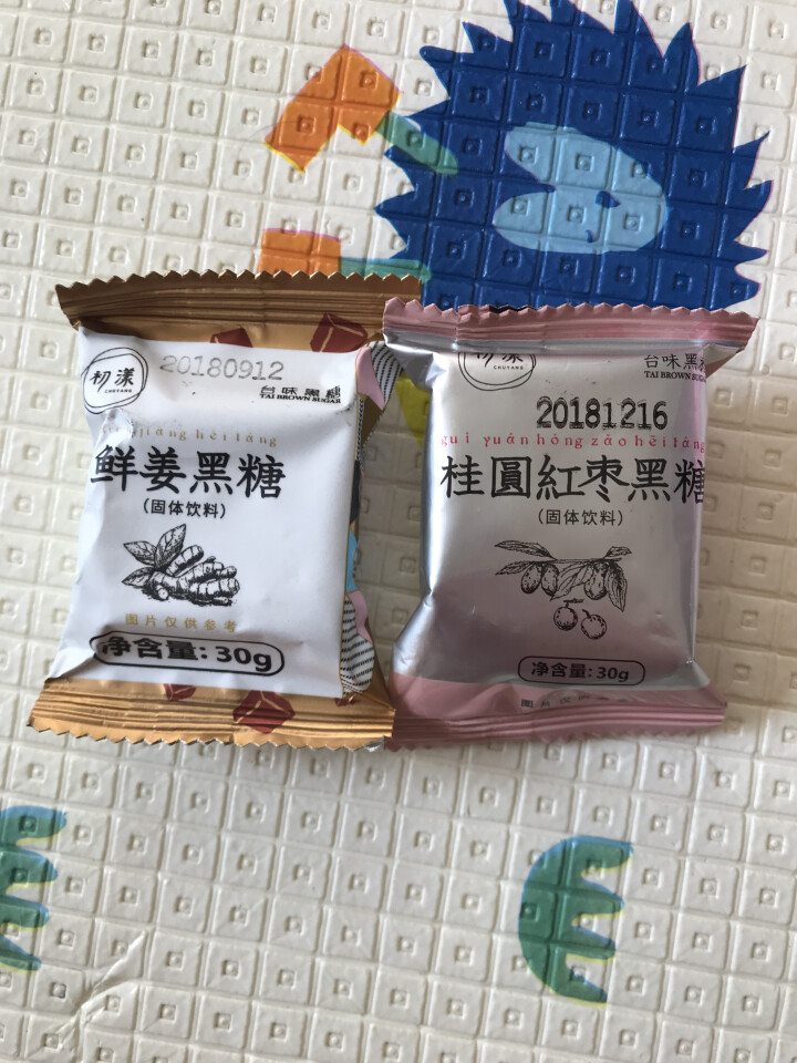 台湾风味黑糖姜茶初漾大姨妈茶月经经期例假驱寒姜母茶桂圆红枣红糖姜茶 0元试饮（1颗鲜姜+1颗桂圆红枣）怎么样，好用吗，口碑，心得，评价，试用报告,第4张