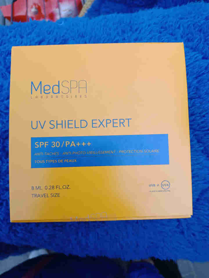 美帕（MEDSPA）隐形修复防晒霜SPF30/PA+++ 隔离防晒抗糖抗老化 8ml*1（单支装）怎么样，好用吗，口碑，心得，评价，试用报告,第2张