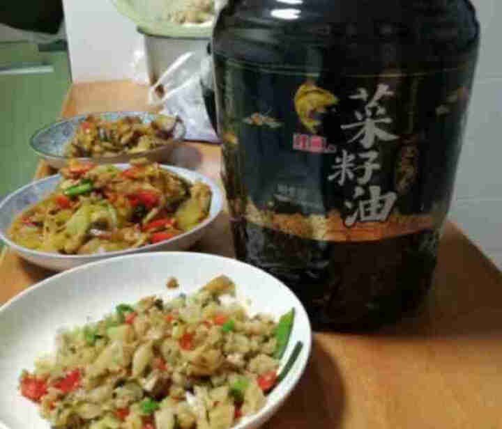 鲤鱼牌 正宗原香菜籽油5L 四川菜籽油 非转基因压榨   生态基地 小榨 食用油怎么样，好用吗，口碑，心得，评价，试用报告,第4张