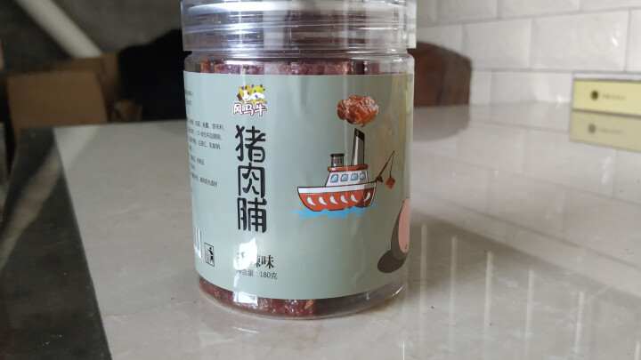 风马牛 肉干肉脯休闲零食猪肉脯靖江特产2018新款 360g/2罐 蜜汁香辣原味3种口味 1罐蜜汁 1罐香辣怎么样，好用吗，口碑，心得，评价，试用报告,第2张