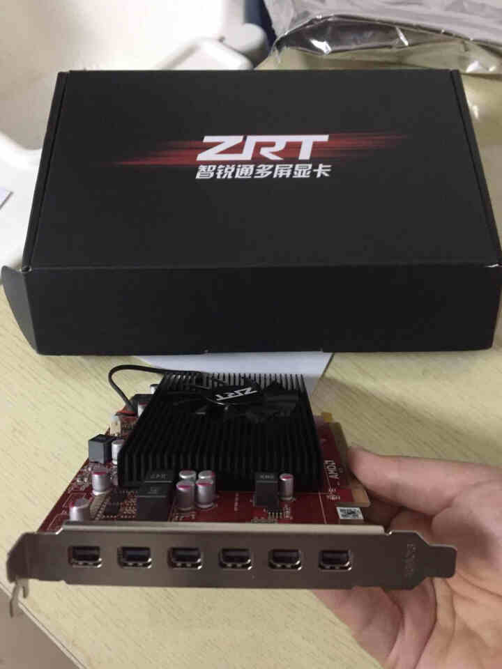 ZRT多屏显卡AMD HD7750 6miniDP6屏显卡高清接口炒股监控 HD7750  2G版 不含线怎么样，好用吗，口碑，心得，评价，试用报告,第2张