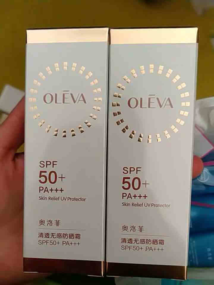 奥洛菲清透无感防晒霜SPF50 PA+++ 40g 夏季女生户外防晒霜 学生军训面部防晒霜怎么样，好用吗，口碑，心得，评价，试用报告,第4张